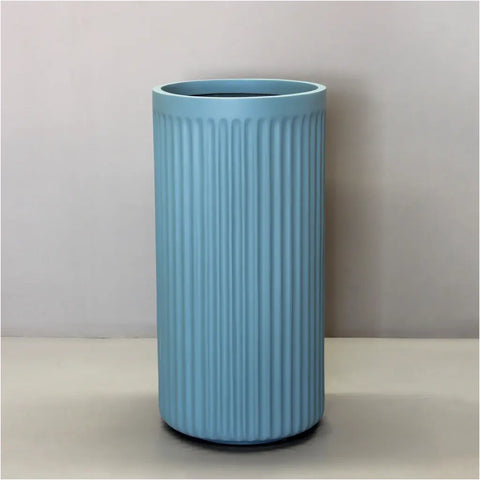 Sierra Doric Cylinder Pot Planter Small Winter Sky