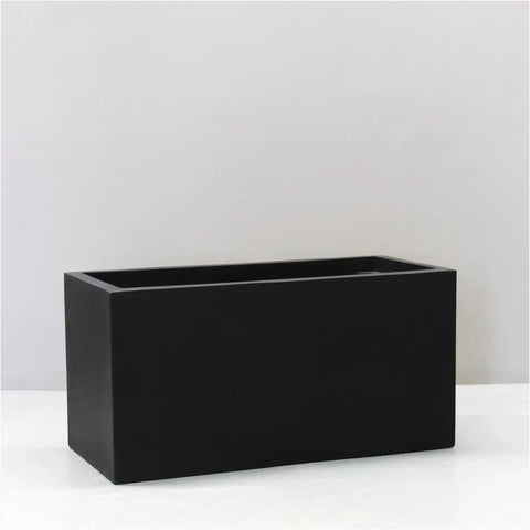 Sierra Rectangulum Trough Planter Black Extra Large
