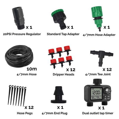 Vertical Garden Irrigation Kit With Digital Tap Timer (Special Offer)