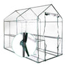 Image of 1.9m x 1.2m Transparent Walk In Green House