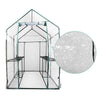 Image of 1.9m x 1.2m Transparent Walk In Green House