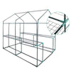 Image of 1.9m x 1.2m Transparent Walk In Green House