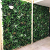 Image of Wild Tropics Artificial Vertical Garden Panel installed on wall