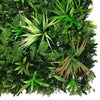 Image of bottom right hand corner view of the Wild Tropics Artificial Vertical Garden Panel