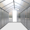 Image of 4.2m x 1.9m Polycarbonate Aluminium Greenhouse