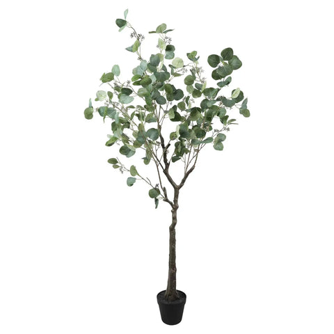 Artificial Eucalyptus Tree (Red Box Polyanthemos) 150cm