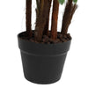 Image of Artificial Wide Leaf Fan Palm Tree 90cm