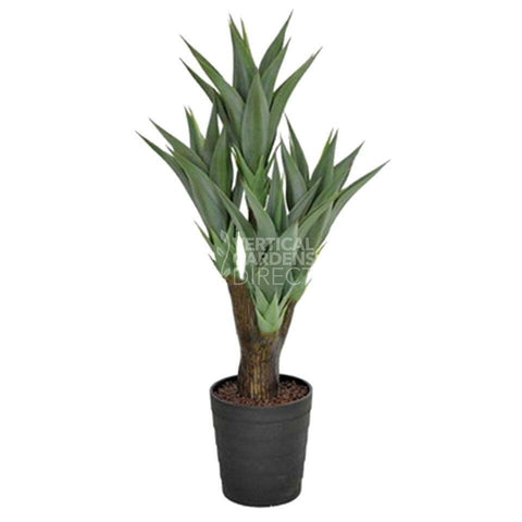 Artificial Agave Plant In Black Pot 100cm