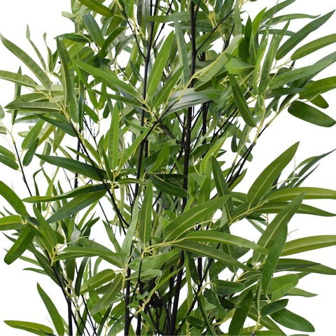 Artificial Black Bamboo Tree With Real Touch Leaves - 160cm