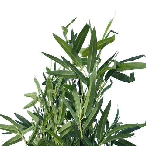 Artificial Black Bamboo Tree With Real Touch Leaves - 180cm