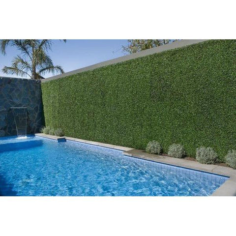 Artificial Boxwood Hedge Wall Panel Sample