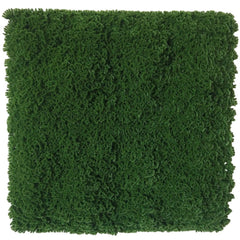 Artificial Dark Moss Green Wall Panel 1m x 1m UV Stabilised