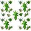 Image of Artificial Fern Plant Stems Variety Pack, Indoor
