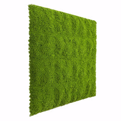 Artificial Fresh Moss Wall Panel 1m x 1m UV Stabilised