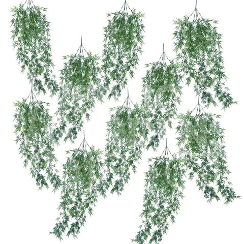 Artificial Hanging Dense Bamboo Leaf Trail UV Stabilised 110cm