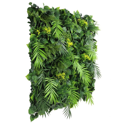 Artificial Hawaiian Fern Vertical Garden Panel 1m x 1m UV Stabilised