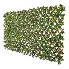 Artificial Jasmine Hedge Extendable Trellis Screen 2m x 1m UV Stabilised