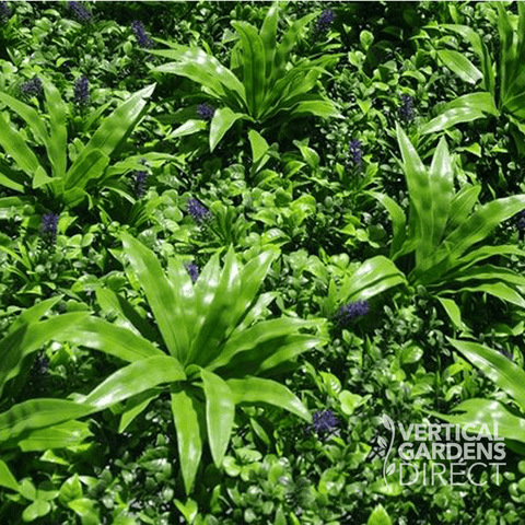 Artificial Lavandula Vertical Garden 1m x 1m Plant Wall Screening Panel UV Protected