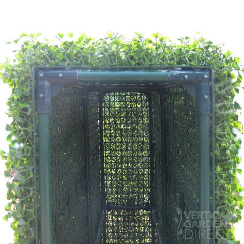 Artificial Mixed Boxwood Freestanding Hedge 1m x 1m x 30cm UV Stabilised