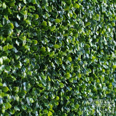 Artificial Mixed Boxwood Freestanding Hedge 1m x 75cm x 30cm UV Stabilised