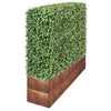 Image of Artificial Natural Buxus Freestanding Hedge 1m x 1m x 30cm UV Stabilised