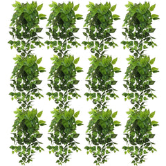 Artificial Variegated Philodendron Hanging Plants 100cm Bulk Pack of 12