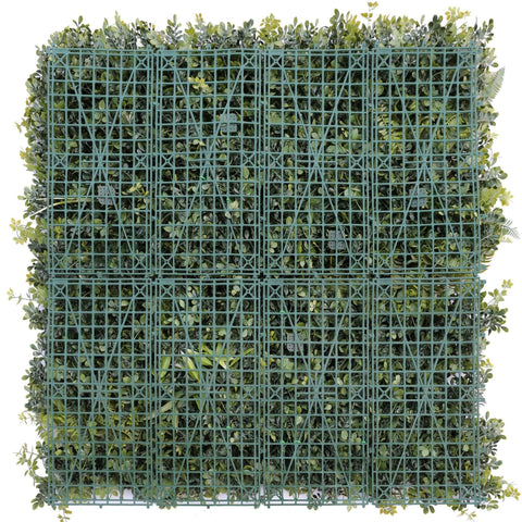 Rear Panel Mesh Of The Artificial Vista Green Recycled Vertical Garden Panel 1m x 1m UV Stabilised