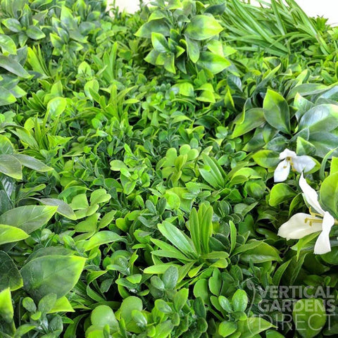 Artificial White Oasis Vertical Garden Sample