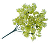 Image of Artificial White Snowball Stem 32cm UV Stabilised