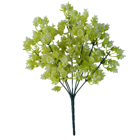 Artificial White Snowball Stem 32cm UV Stabilised