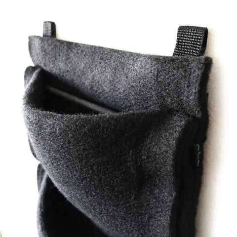 FLORAFELT 4 POCKET MODULAR PLEATED FELT VERTICAL GARDEN