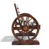 Image of Gardeon 2 Person Wooden Wagon Wheel Bench Seat - Dark Grain