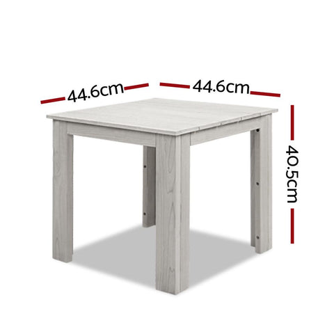 Gardeon 3pc Adirondack Outdoor Beach Chairs + Table Set