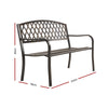 Image of Gardeon Cast Iron Vintage Garden Bench Seat - Bronze