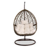 Image of Gardeon Outdoor Hanging Egg Chair Swing - Brown