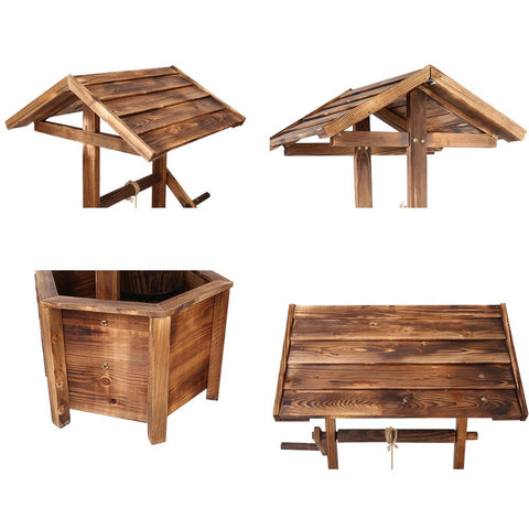 Gardeon Outdoor Wooden Wishing Well