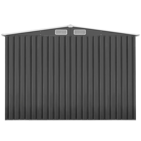 Giantz 2 x 3.89m Metal Garden Shed - Grey