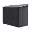 Image of Giantz 2.35 x 1.31m Steel Base Garden Shed - Grey