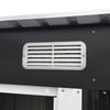 Image of Giantz 2.35 x 1.31m Steel Garden Shed - Grey