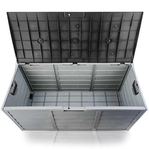 Giantz 290L Outdoor Storage Box - Black