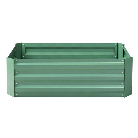 Green Fingers 120 x 90cm Raised Garden Bed Set of 2 - Green