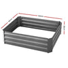 Image of Green Fingers 120 x 90cm Raised Garden Bed Set of 2 - Grey