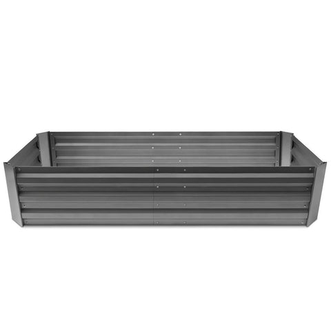 Green Fingers 150 x 90cm Raised Garden Bed - Aluminium Grey