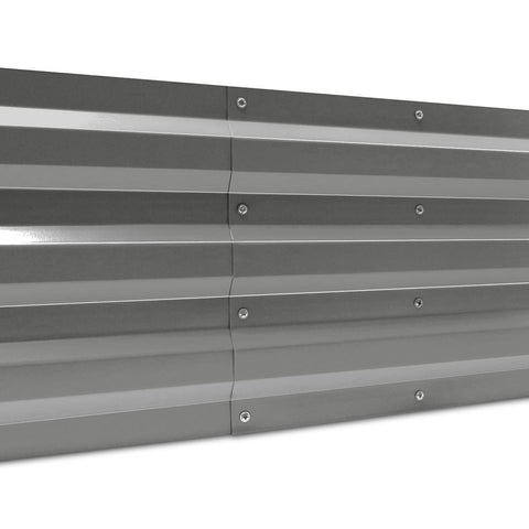 Green Fingers 150 x 90cm Raised Garden Bed - Aluminium Grey