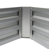 Image of Green Fingers 150 x 90cm Raised Garden Bed - Light Grey