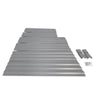 Image of Green Fingers 150 x 90cm Raised Garden Bed - Light Grey