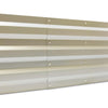 Image of Green Fingers 150cm x 90cm Raised Garden Bed Set of 2 - Cream