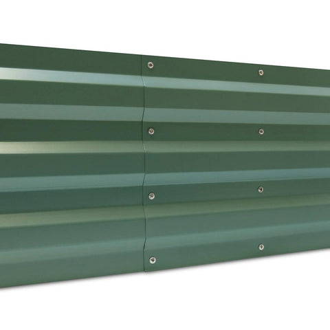 Green Fingers 150cm x 90cm Raised Garden Bed Set of 2 - Green