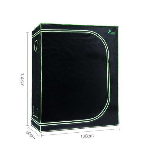 Green Fingers Hydroponic Grow Tent 120cm x 60cm x 150cm