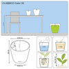 Image of Lechuza Classico Colour 35cm Self Watering Pot - 35cm